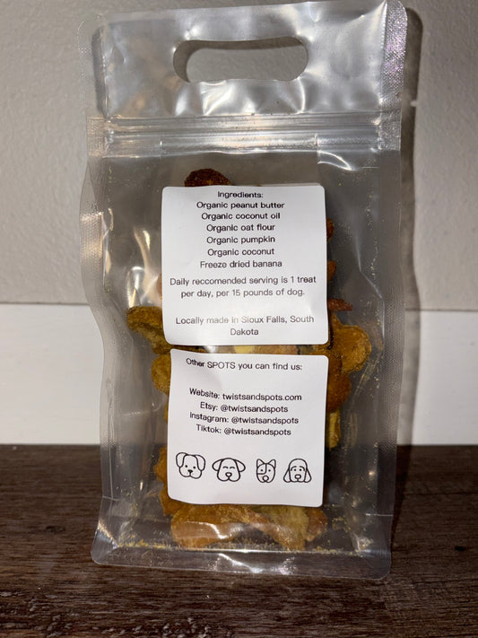 Coconut banana twisteez